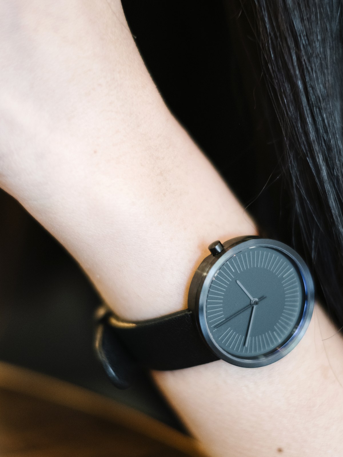 Classic Black Wrist Watch gallery image