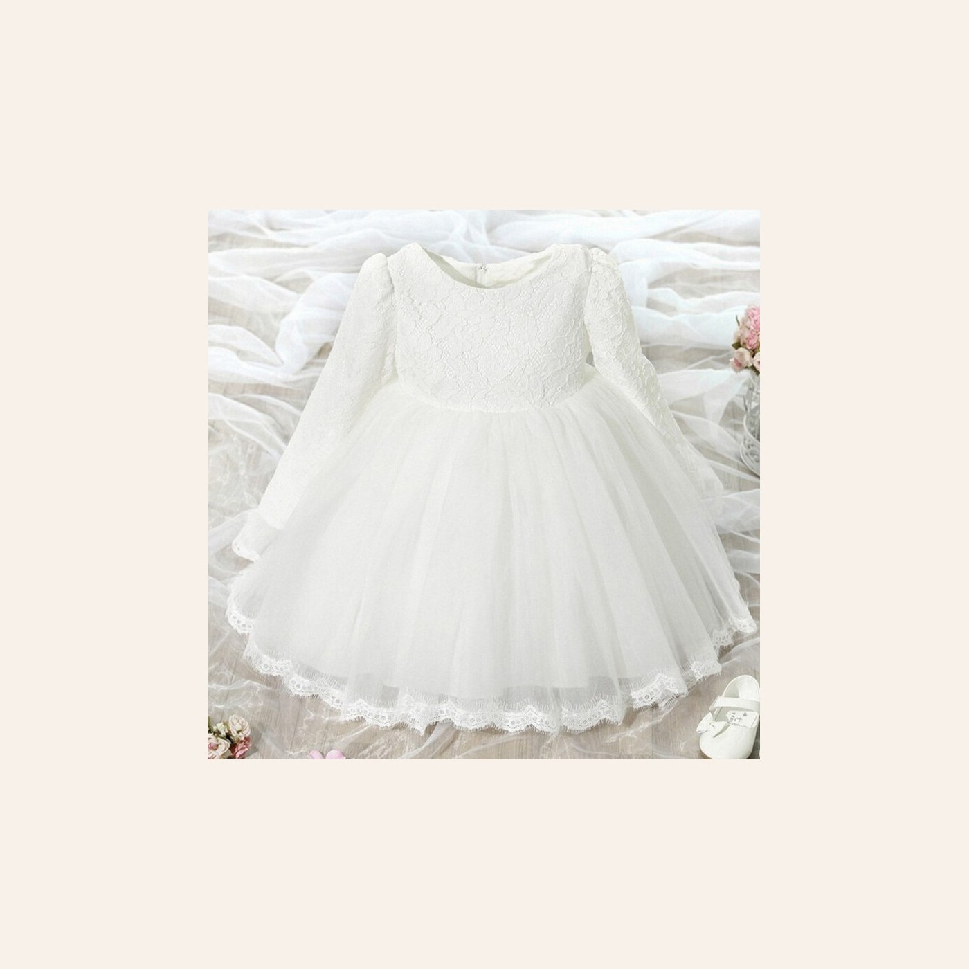 Lace Princess Dress Girls Summer Dress gallery image
