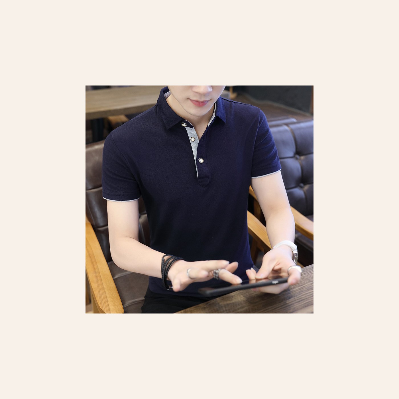 Polo Shirt For Gents Everyday Short Sleeve Polo gallery image