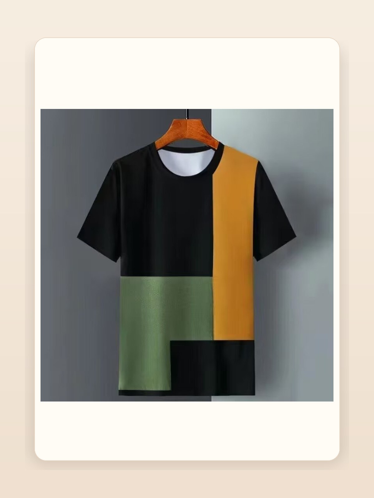 Gents Ice Silk Short-Sleeve T-Shirt studio product photo for Velvet Souq UAE